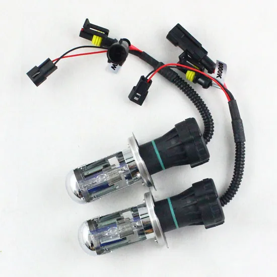 Rockeybright 1 пара 4300K автомобильные Биксеноновые H4 лампы для фар 6000K 3 hi lo HID 8000K