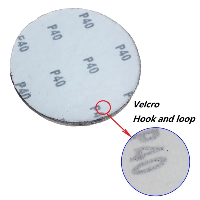 

100pcs 4 inch/5 inch 100/125mm Abrasive Tools Wet Dry Sander Sanding Paper Sandpaper Disc #80 #120 #240 #320 #600 for Selection