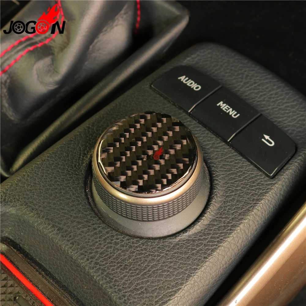 

For Lexus IS 250 300 350 2014 2015 2016 2017 2018 Car Central Console GPS Navigation Knob Panel Cover Trim Real Carbon