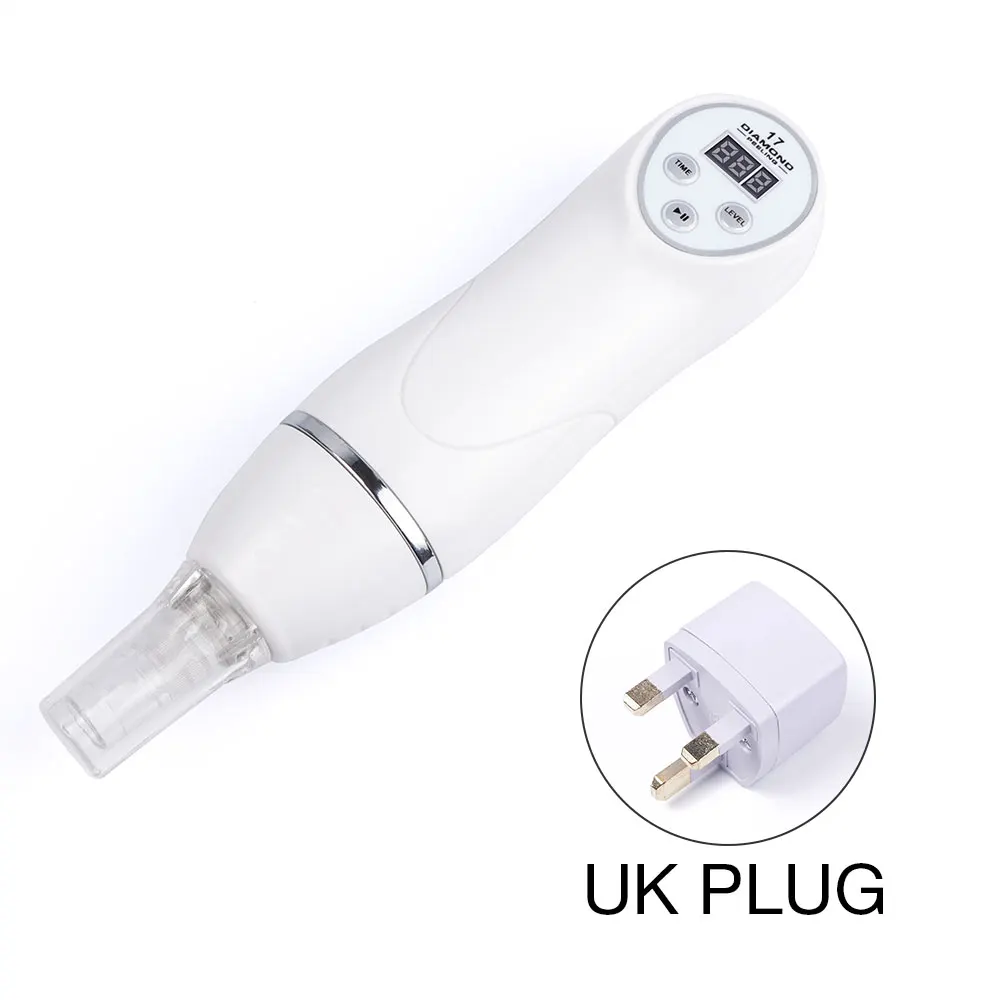 220V-240V UK Plug Foreverlily очиститель кожи лица алмазный вакуумный удалитель черных точек вакуумная микродермабразия очистка машина удаление акне морщин - Цвет: 220V-240V UK Plug