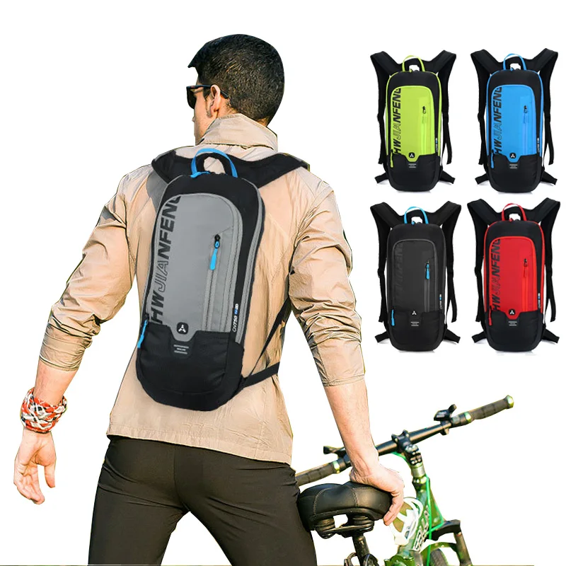 

Велосипедная сумка Водонепроницаемый рюкзак для велосипеда нейлоновый велосипедный походный Походное питье рюкзак Велосипедное оборудование 10л ездовая сумка