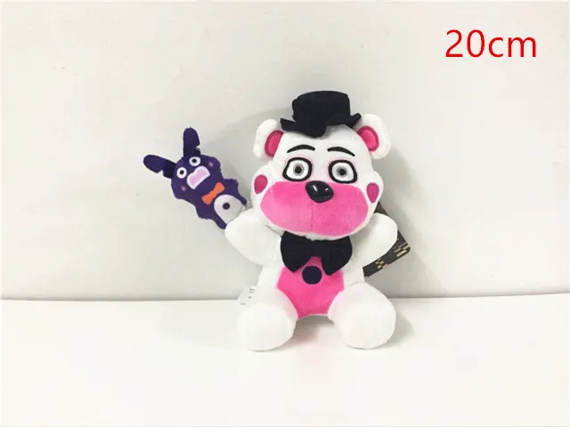 style 19 Стиль Five Nights At Freddy's 4 Плюшевые игрушки Аниме Золотая лисица Фредди Бонни и Чика FNAF мягкие животные куклы игрушки для детей - Цвет: style 19