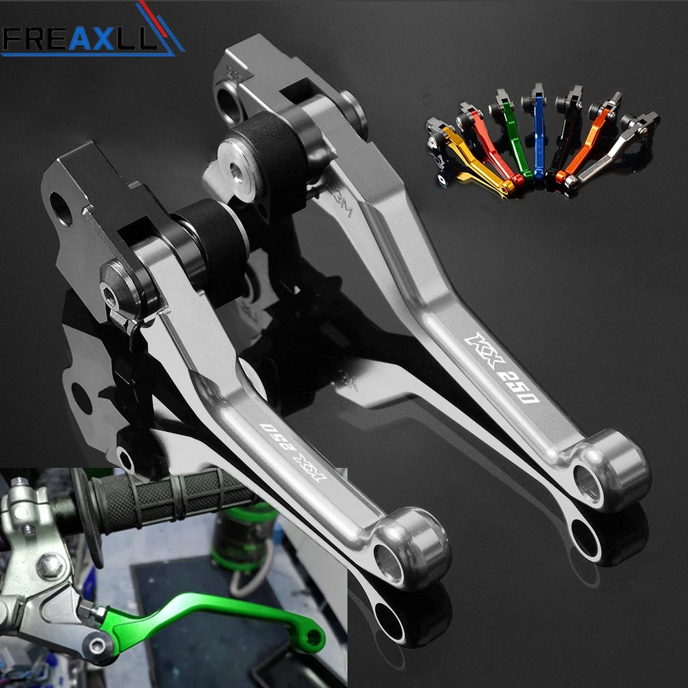 Рычаг сцепления для мотоцикла Kawasaki KX250 KX 250 2000 2008 2019 алюминиевый поворотный рычаг