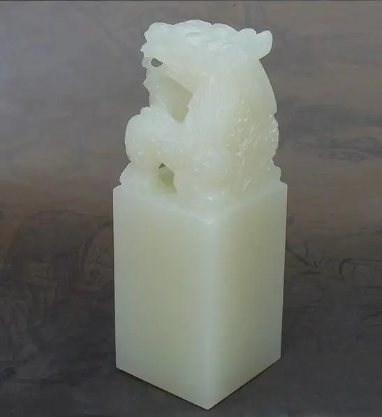 Персональная печать бутик Афган белый Нефритовый дракон пломба Дракон юси | Дом и