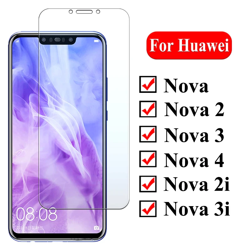 Защитное стекло для Huawei Nova 2 3 4 2i 3i Tremp защита экрана Huawai Huaweii I I3 I2 закаленное Защита
