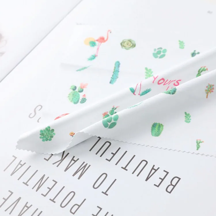 3 pcslot high quality glasses cleaner flamingo 1417cm microfiber glasses cleaning cloth for lens phone screen cleaning wipes free global shipping