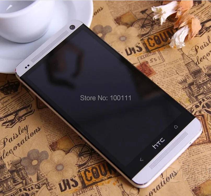 htc One M7 мобильный телефон Android четырехъядерный 2G ram+ 32G rom разблокированный/