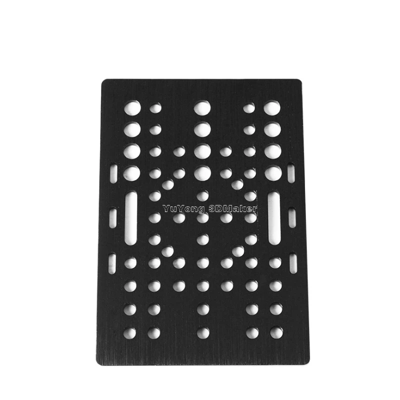 3d принтер openbuilds алюминиевая пластина T3x88x127 специальная скользящая алюминиевая пластина для алюминиевого профиля v-слот козловой пластины(20-80 мм