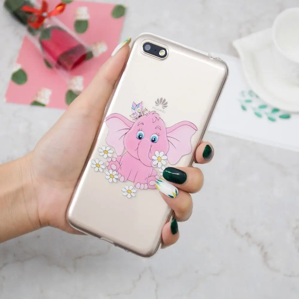 ТПУ чехол для Huawei Y5 Prime 2018 DRA-LX2 DRA-LX5 мягкий мобильного телефона Lite DUA LX5 LX2 L22