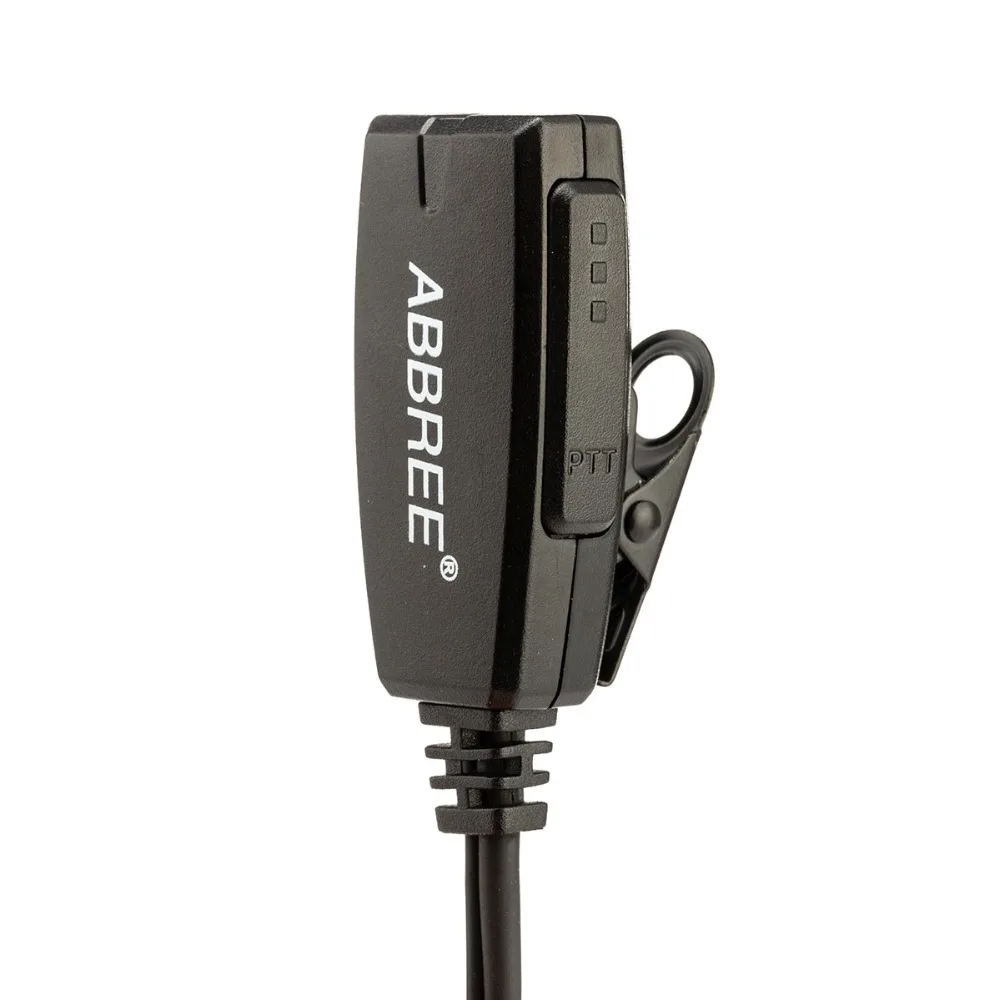 ABBREE VOX 2 Pin Air Acoustic Tube наушник гарнитура для Kenwood Baofeng UV 5R 82 TYT Wouxun Walkie Talkie Ham