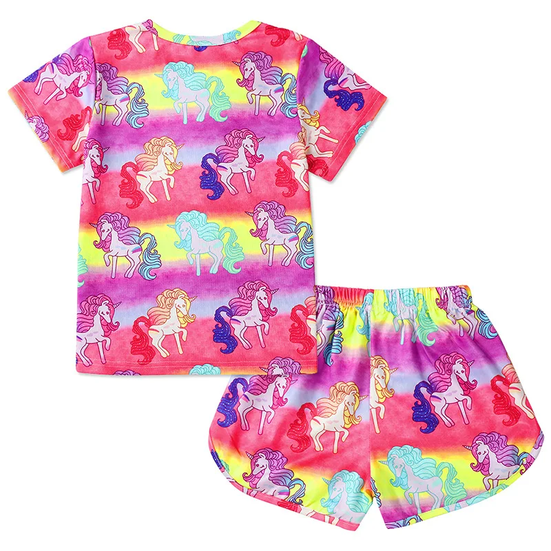 2 шт. детские пижамы с коротким рукавом и шорты | Мать ребенок