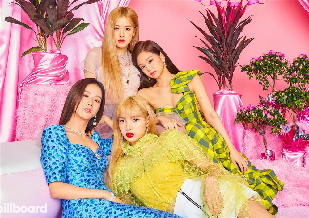 Постеры Kill this love Blackpink Kpop глянцевая бумага яркие цветные наклейки на стену HD украшение для дома