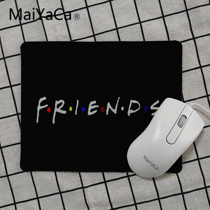 Винтажный крутой коврик для мыши MaiYaCa ТВ шоу друзей удобный маленький игровой