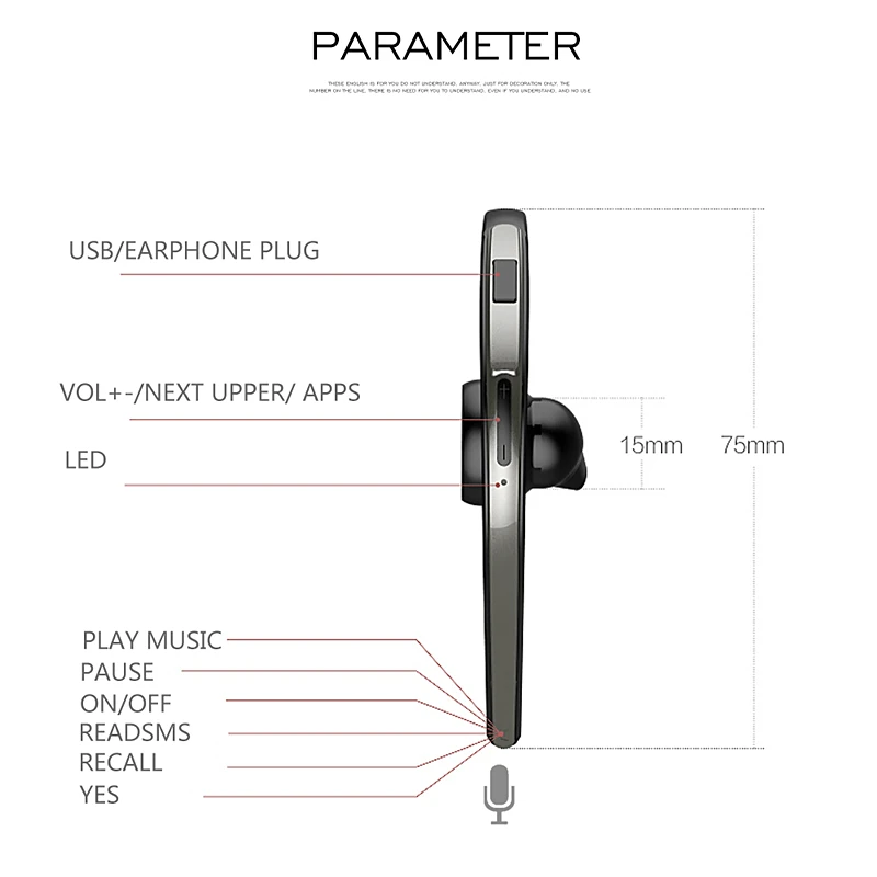 OGV bluetooth гарнитура наушники беспроводные спортивные предотвращают пот