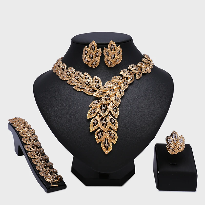 2017 свадебный подарок нигерийские Свадебные африканские бусины Ювелирный Набор