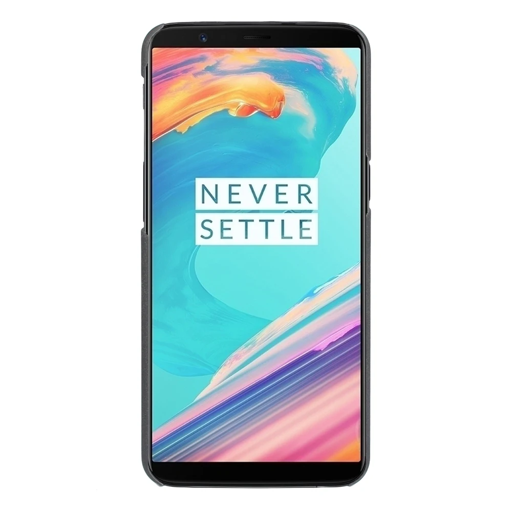 Чехол для Oneplus 5 T 3 2 Oneplus5T задней крышки твердый PC матовый черный мужской чехол One