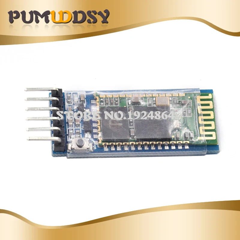 1 шт./лот HC-05 HC 05 RF беспроводной Bluetooth приемопередатчик Slave модуль RS232/конвертер TTL в UART и адаптер