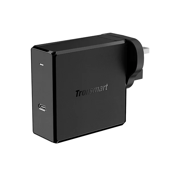 Tronsmart WCP02 60 Вт настенное зарядное устройство с разъемом типа C, быстрая зарядка 3,0, быстрая зарядка 3,0, зарядное устройство для телефона MacBook, зарядное устройство для ноутбука - Тип штекера: UK Plug