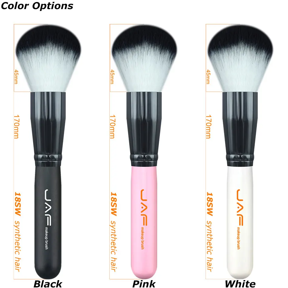 JAF большой Красота Основа для макияжа лица Косметическая пудра Румяна Кисточки