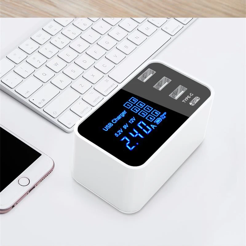 USB-концентратор с 3-мя USB-портами и светодиодным дисплеем | Электроника