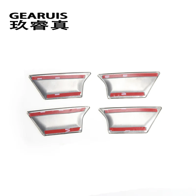 Стайлинг автомобиля чехлы для ручек межкомнатной двери накладки на дверную чашу