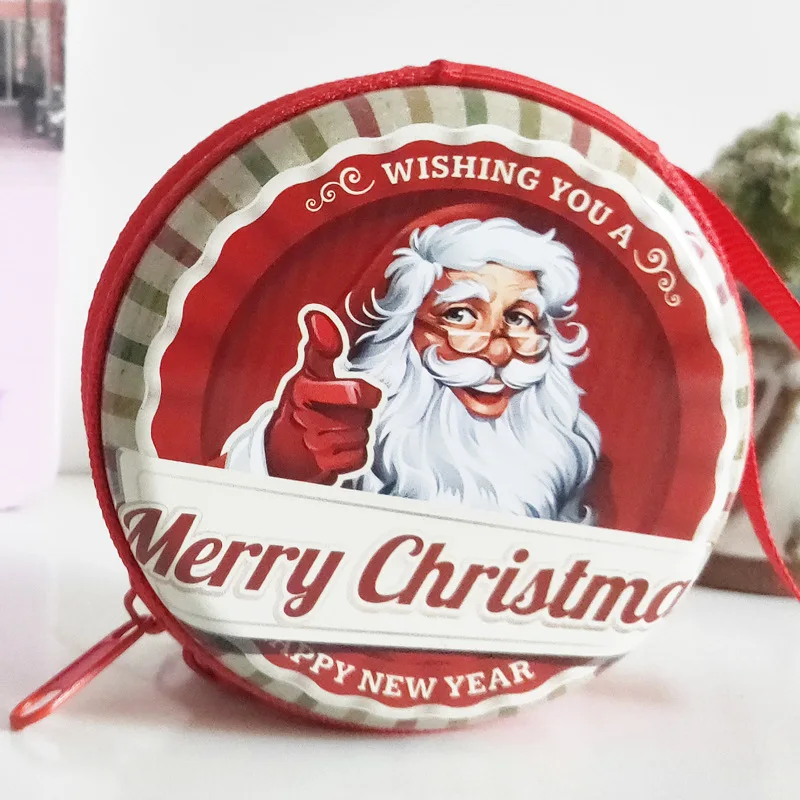 Рождественский подарок Мини жестяная коробка герметичная банка маленькие банки