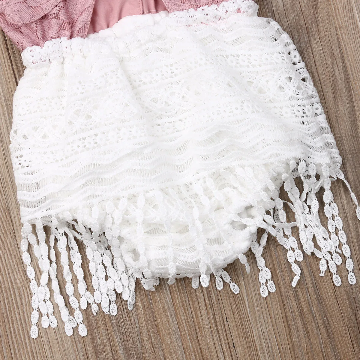 Женское Кружевное боди с бахромой розовое лоскутное Боди без рукавов одежда|Боди