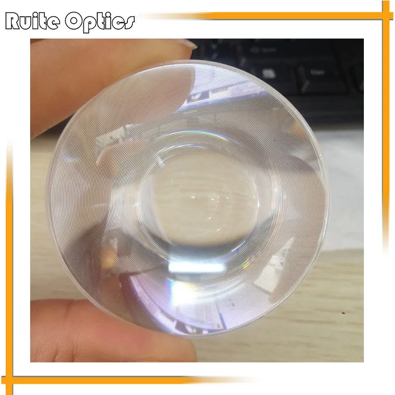 2 шт. 20 мм Диаметр Круглый PMMA HD линза с конденсатором фокусное расстояние 10