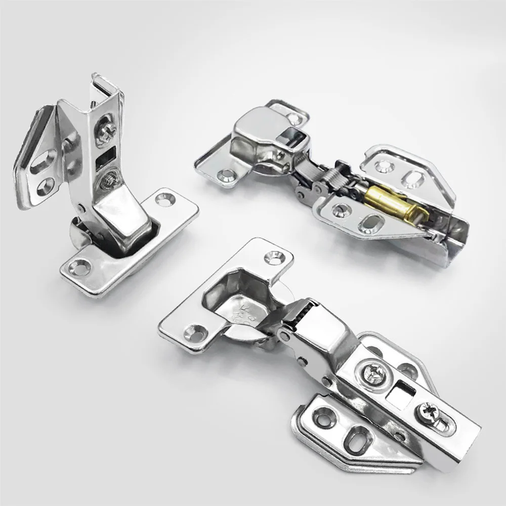 Дверь из нержавеющей стали кухонный шкаф шкафчик мягкие встроенные петли|Петли