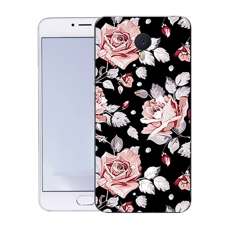 Задняя крышка для Meizu M3 Note/Blue Charm Note3 мультяшный Мягкий силиконовый чехол из ТПУ с