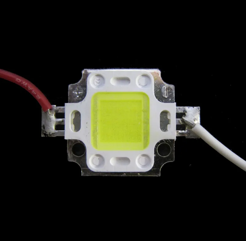 Лот 1 5 10 20 шт 10 Вт холодный белый 6000k~ 7000k EPISTARS SMD светодиодный светильник лампа часть чип диод пайка с линиями
