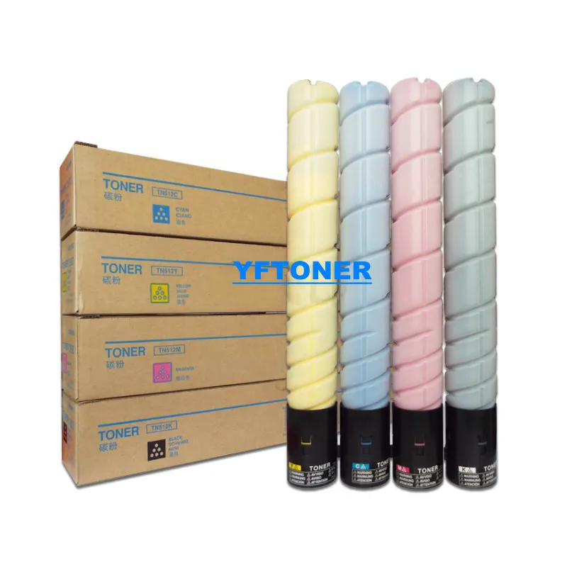 Tn512 цветной тонер картридж для konica minolta обломок копировальной машины|toner cartridge|konica