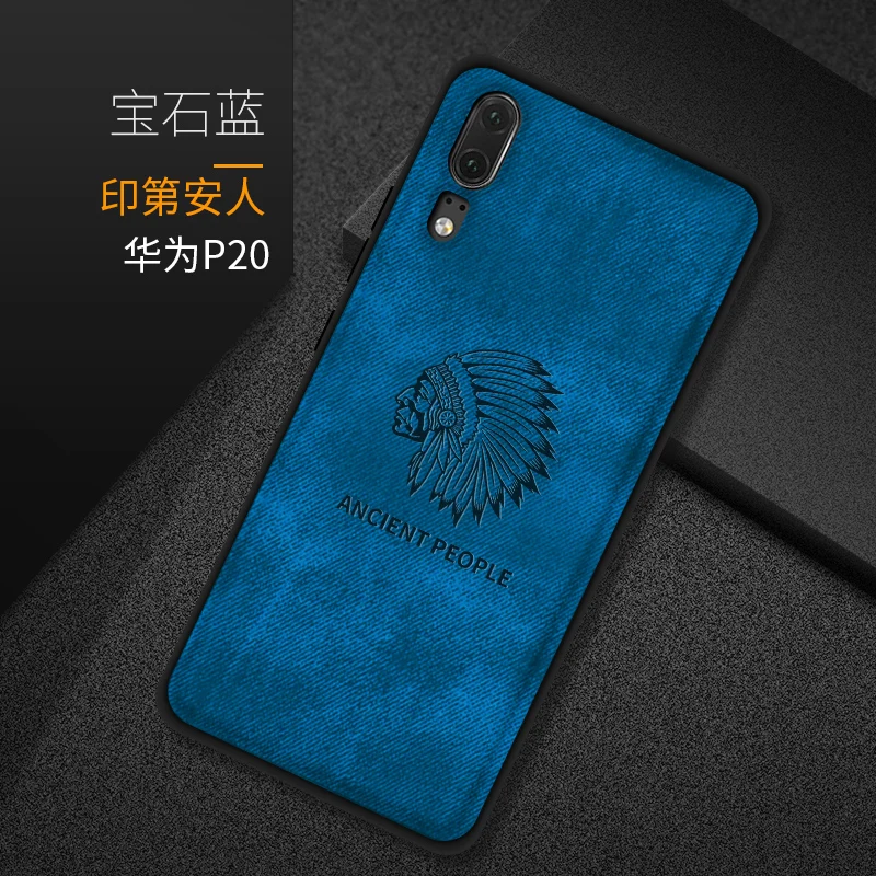 4 Силиконовый чехол для huawei P20, мягкий чехол из ТПУ с краями, тканевый чехол для huawei P20 P 20 Lite Pro, чехол Fundas для huawei P20 Lite, чехол - Цвет: 4