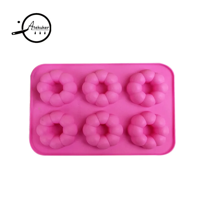 1 шт. форма тыквы силиконовая для выпечки торта Форма пончика Аксессуары