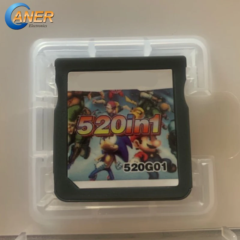 Ganer HOT 520 в 1 сборники видеоигры картридж карточная игровая консоль супер комбо