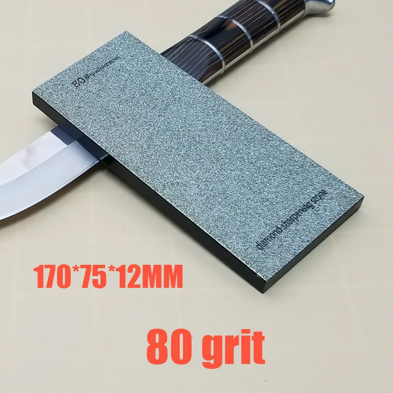 80grit 80-3000 сильная Рекомендуемая Алмазная точилка для ножей Система заточки камня Алмазный точильный камень кухонные инструменты для ножей - Цвет: 80grit