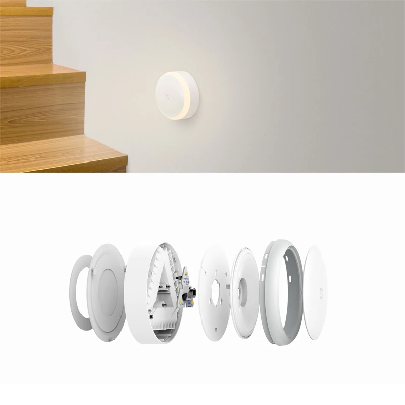Сенсорный светильник Xiaomi Mijia Smart Body Motion sensor коридор инфракрасный Ночной светильник с дистанционным управлением автоматический светильник для дома