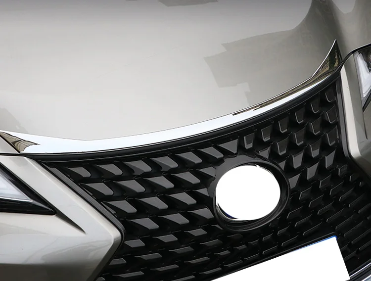 Для Lexus UX200 250H 260H 2019 2020 ABS хромированный передний капот решетка гриля бампер губа