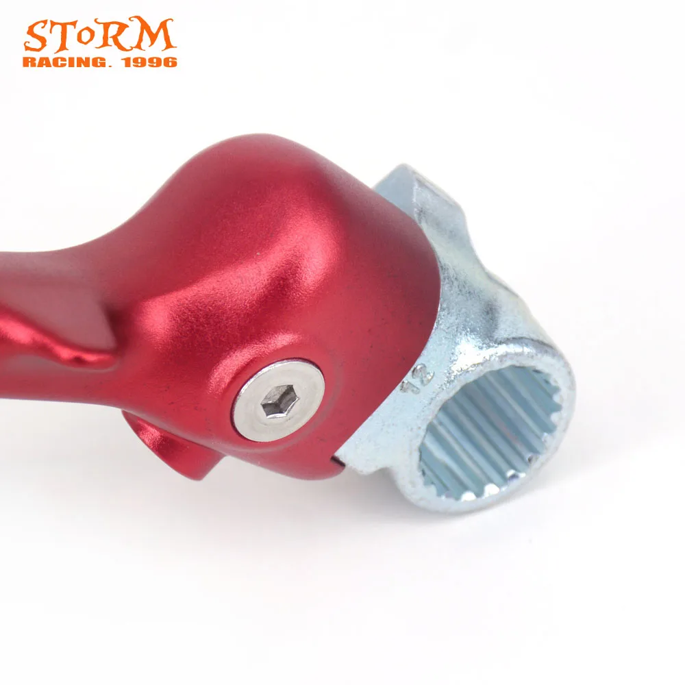 Красная кованая педаль стартера для HONDA CRF250R CRF250 R CRF 250R 2012 2013 2014 2015 2016