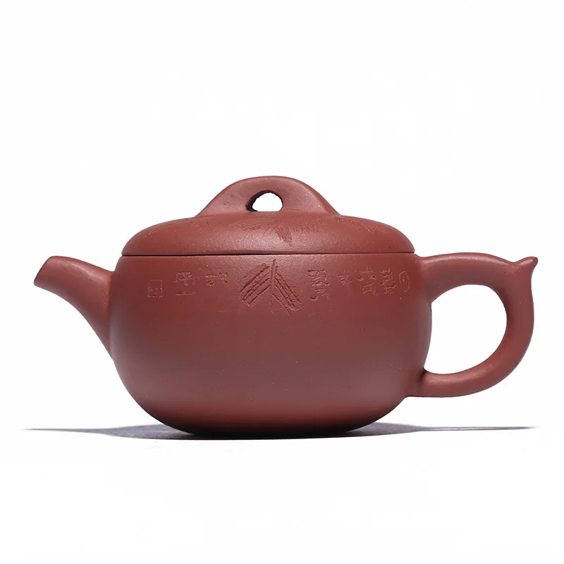 

purple sand teapot with wide-mouth seals is handmade and authentic. Yixing purple sand teapot supports one substitute.