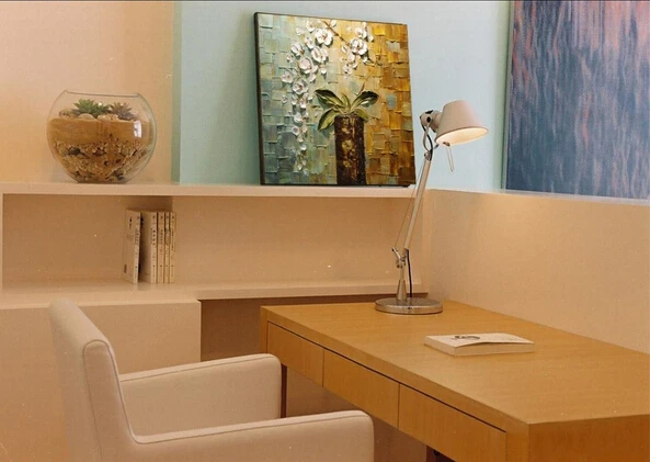 Красота жизни 100% Ручная роспись современный холст настенное Искусство Цветочные