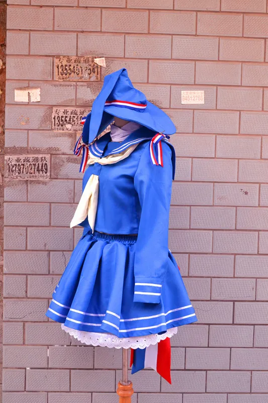 Костюм для косплея ваданохары и большой синей морской ведьмы костюм на Хэллоуин