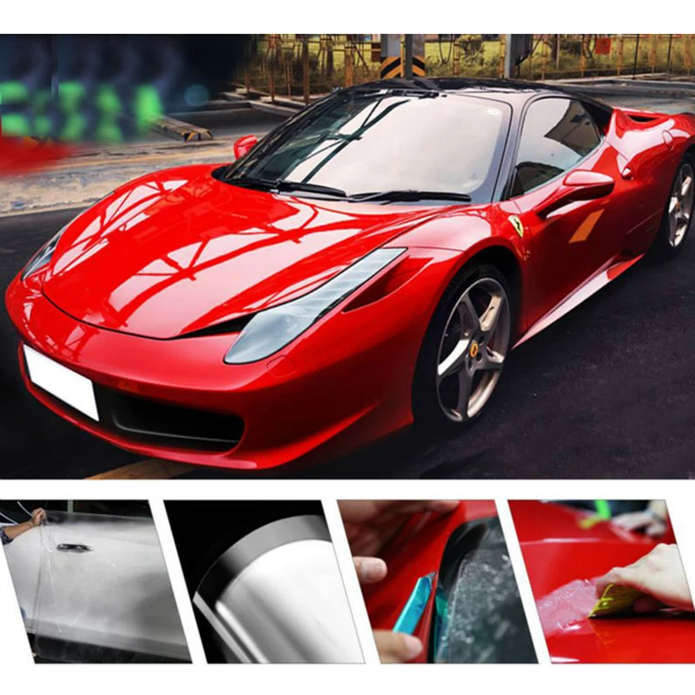 

Sunice 1.52x10m Clear Car Paint Protection Film PPF Car Body Wrapping sticker vinyl Car Motorcycle Laptop Cover decor