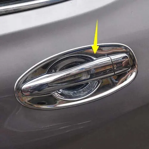 8 шт. хромированные накладки на боковые дверные ручки Nissan Rogue 2014 2015 2016 | Автомобили