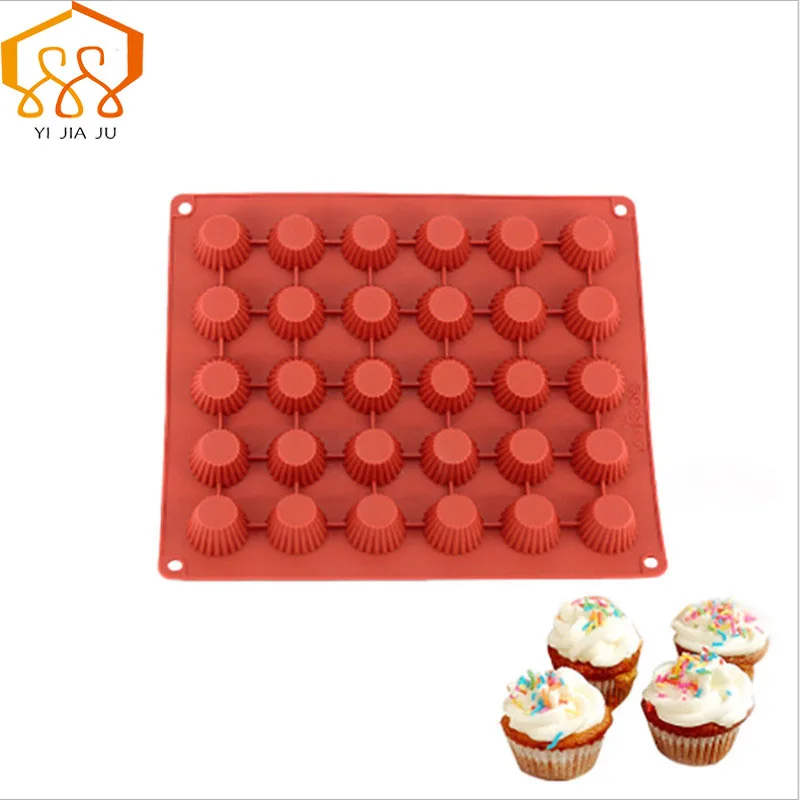 Силиконовая форма для выпечки 30 отверстий с мультяшными животными | Дом и сад