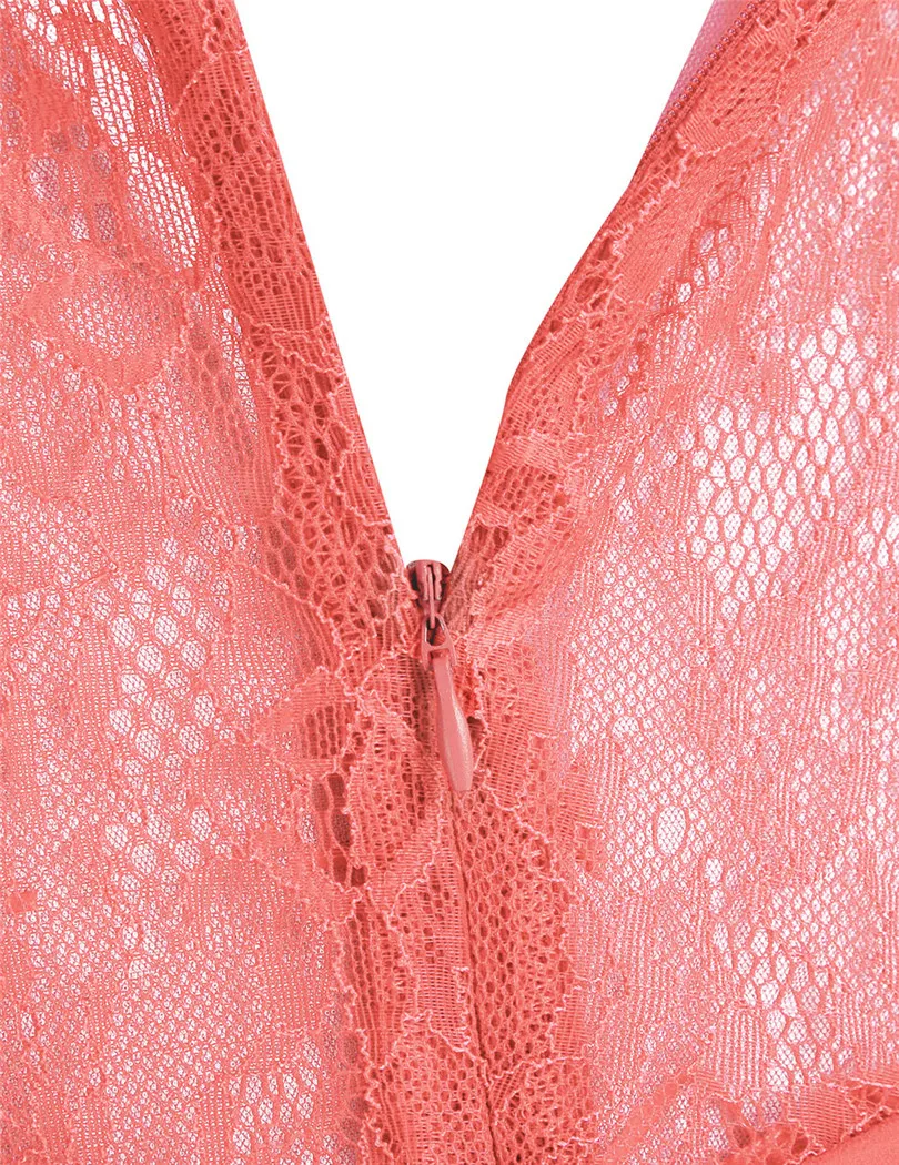 Женское шифоновое платье-макси без рукавов с цветочным кружевом | Женская одежда