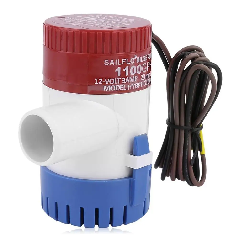 10*5 5 см Трюмный насос 1100GPH DC 12V 24V Электрический водяной для Aquario погружной