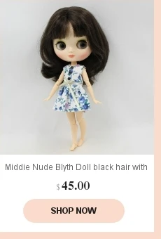 Кукла Middle blyth Желтое Пальто с цветком платье с фиолетовой сумкой и чулок со шпилькой милый Наряд
