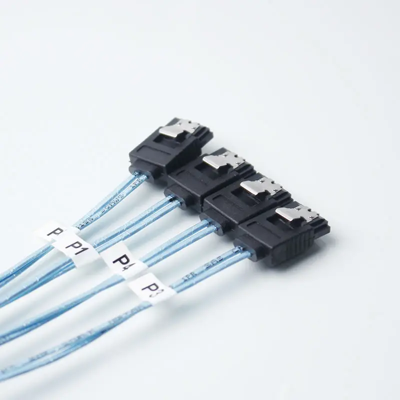 ULT-BEST высокоскоростной 6gbps SAS кабель 4xsata 7Pin Female to высокого качества для сервера 1M |