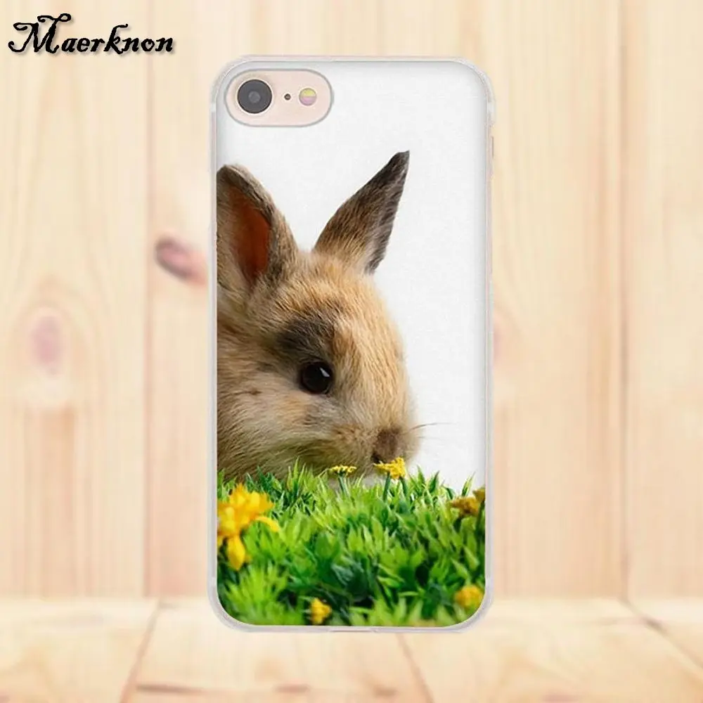 Maerknon Bunny Animal For Xiaomi Redmi 4 3 3S Pro Mi3 Mi4 Mi4i Mi4C Mi5 Mi5S Mi Max Note 2 Soft TPU Phone Cover Case Coque | Мобильные